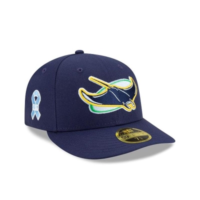 Tampa Bay Rays Gorra | New Era MLB Father's Day Low Profile 59fifty Fitted Cap Mexico - Azules